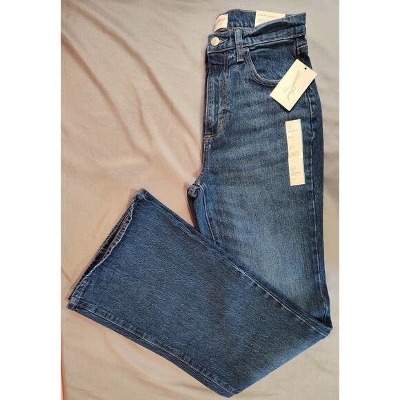 Women's Universal Thread High Rise Flare Jeans Blue 6 - Picture 1 of 6